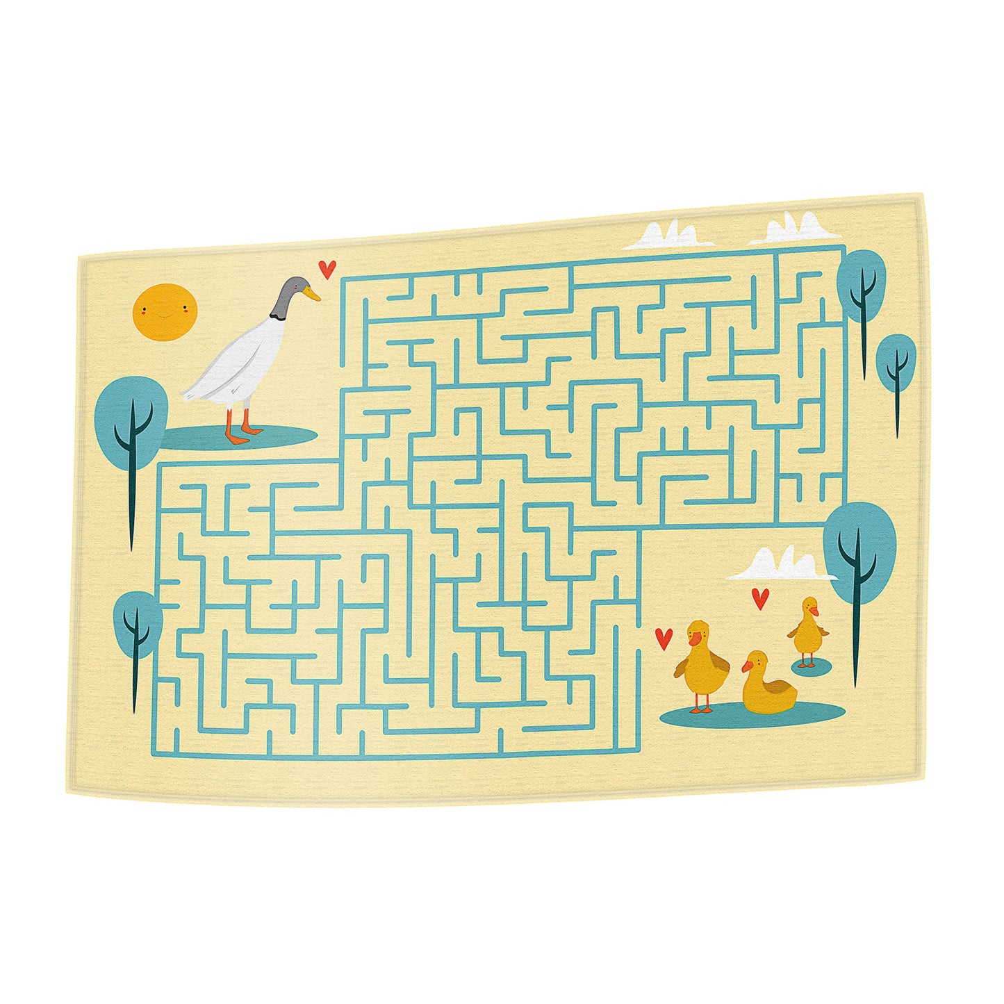 Handtuch Labyrinth Enten