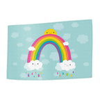 Kinderhandtuch Regenbogen Sonne Wolken – weich, saugstark und Öko-Tex-zertifiziert