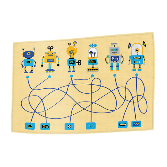 Handtuch Roboter-Spiel