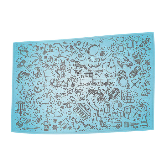 Handtuch Spielzeug blau