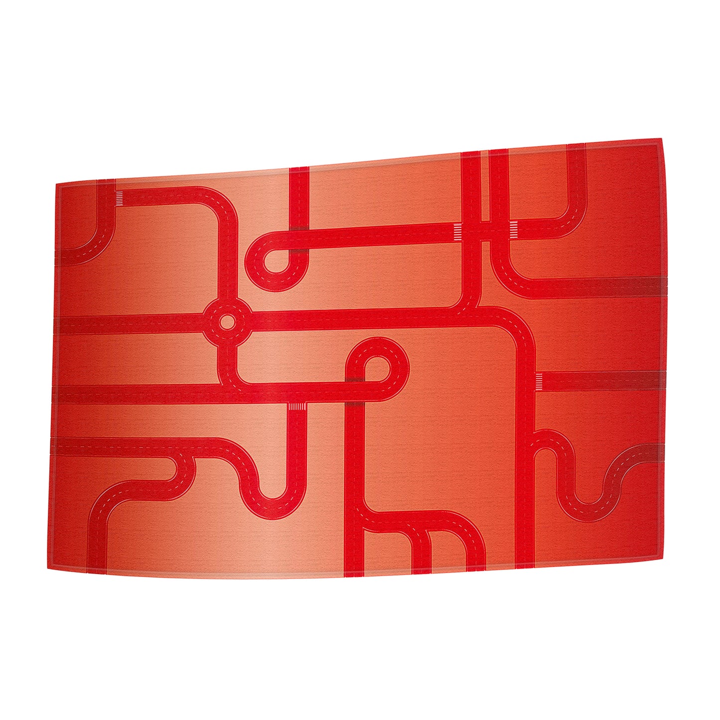 Handtuch Straßen rot