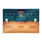 Spielplane Basketball – wetterfest und abwischbar für drinnen und draußen