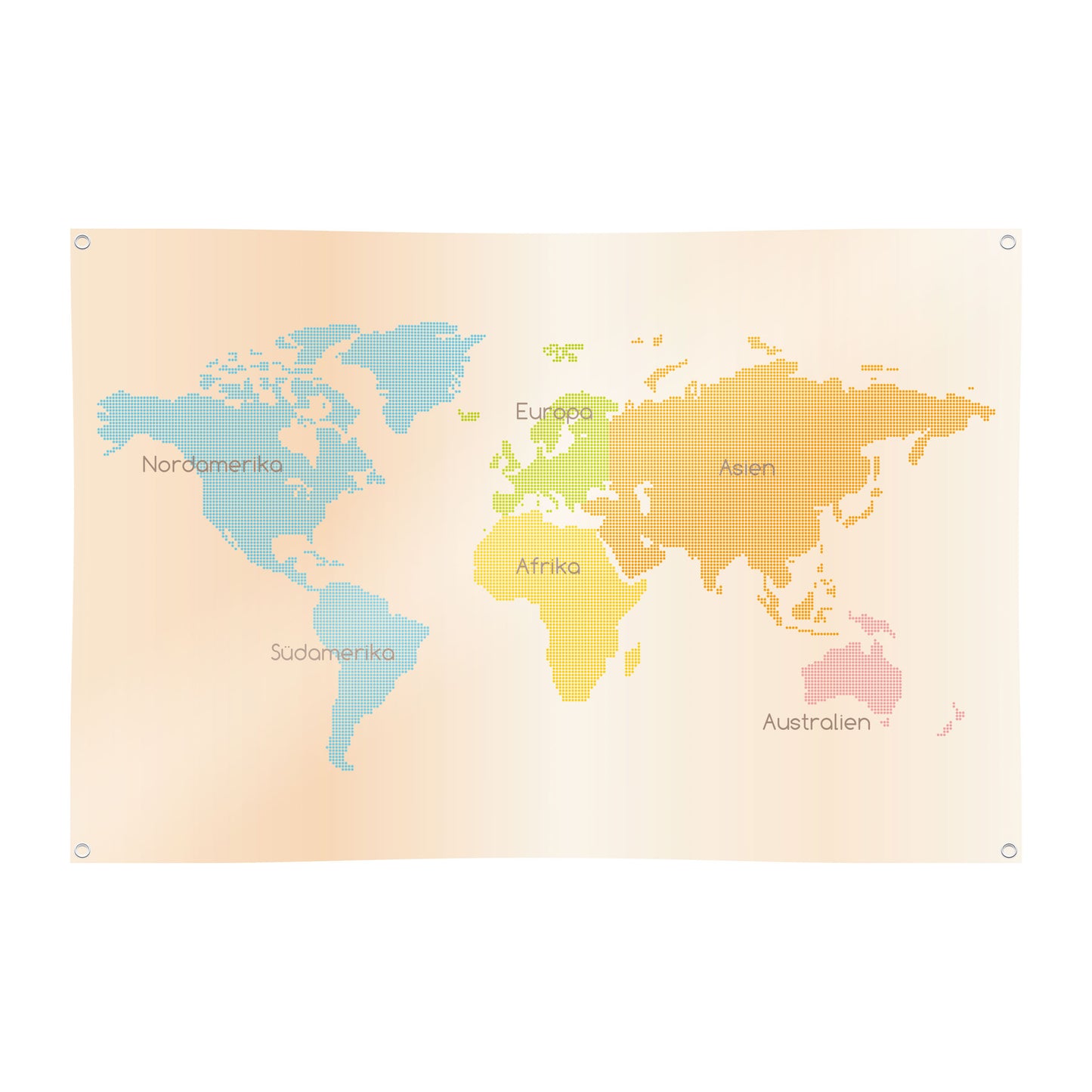 Spielplane Weltkarte abstrakt