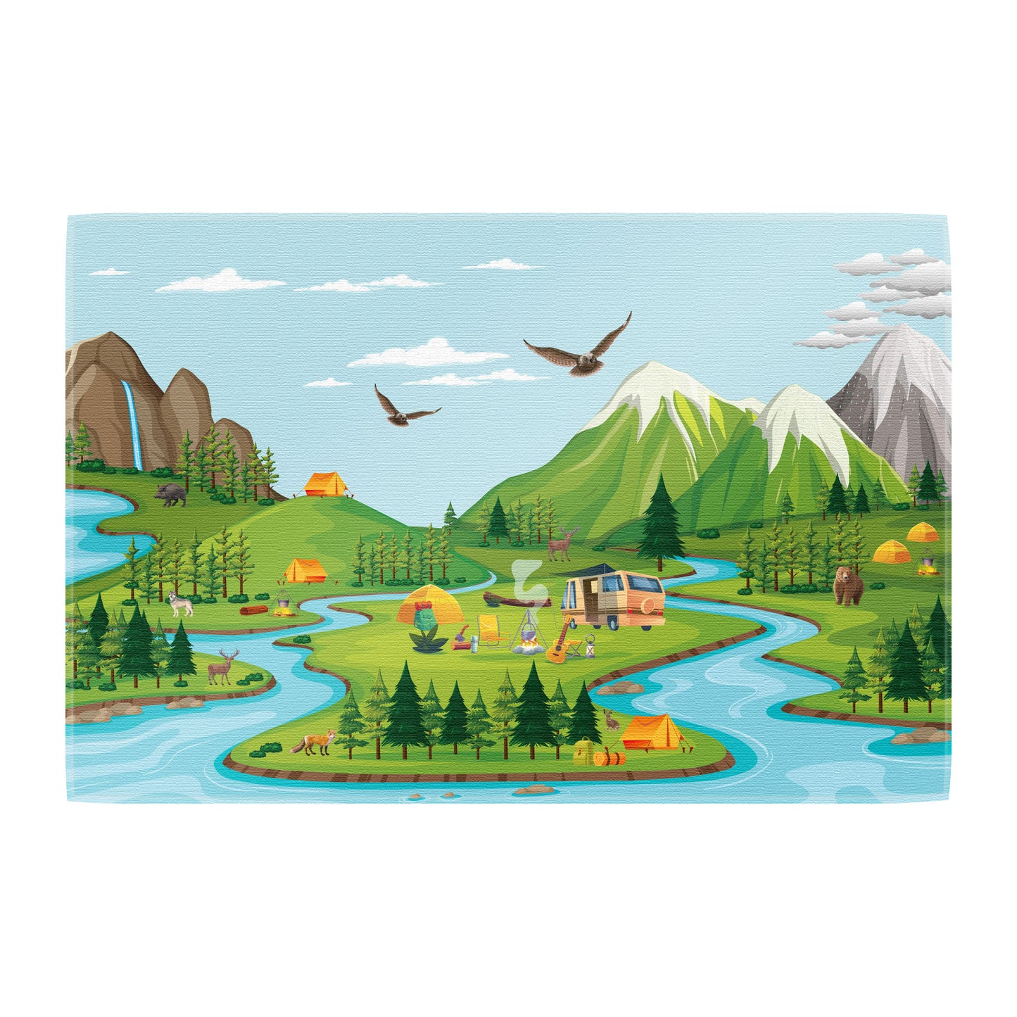 Teppich Camping