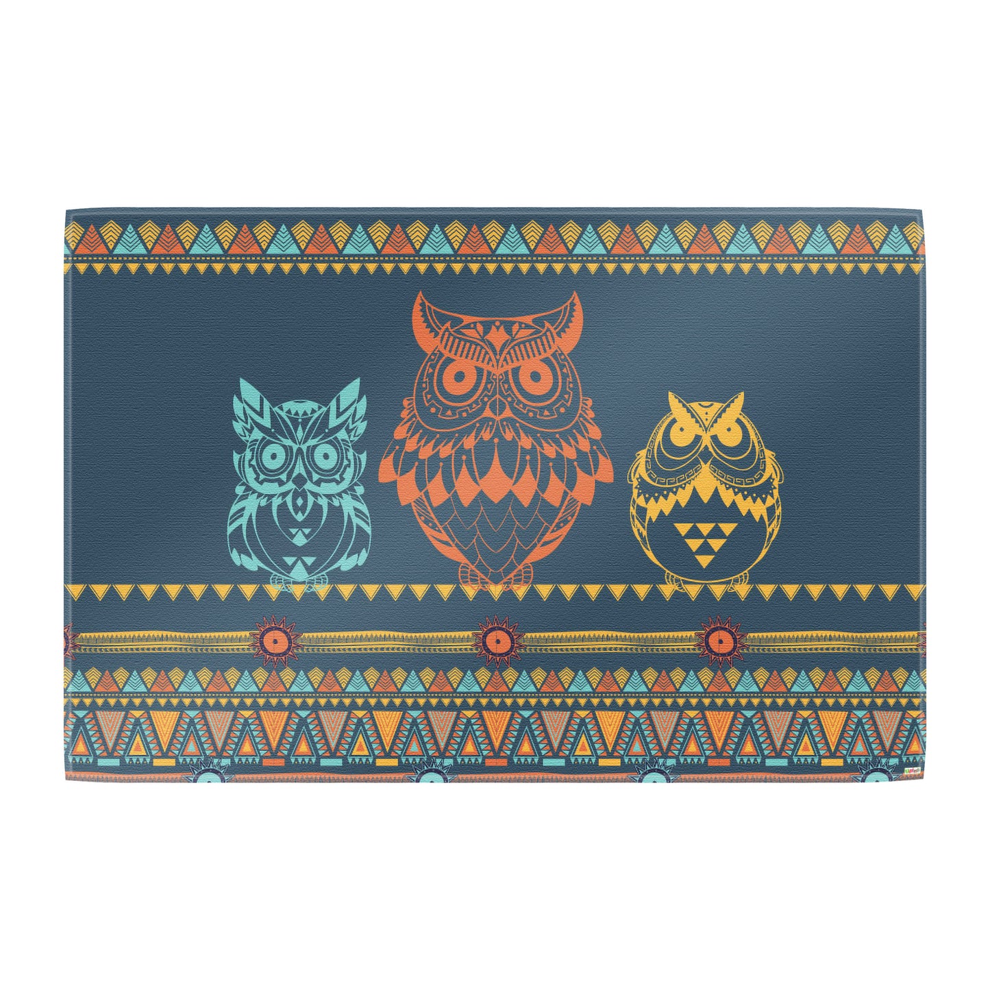 Teppich Eule Boho Ethnic