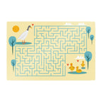 Spielteppich Labyrinth Enten fürs Kinderzimmer – rutschfest und waschbar