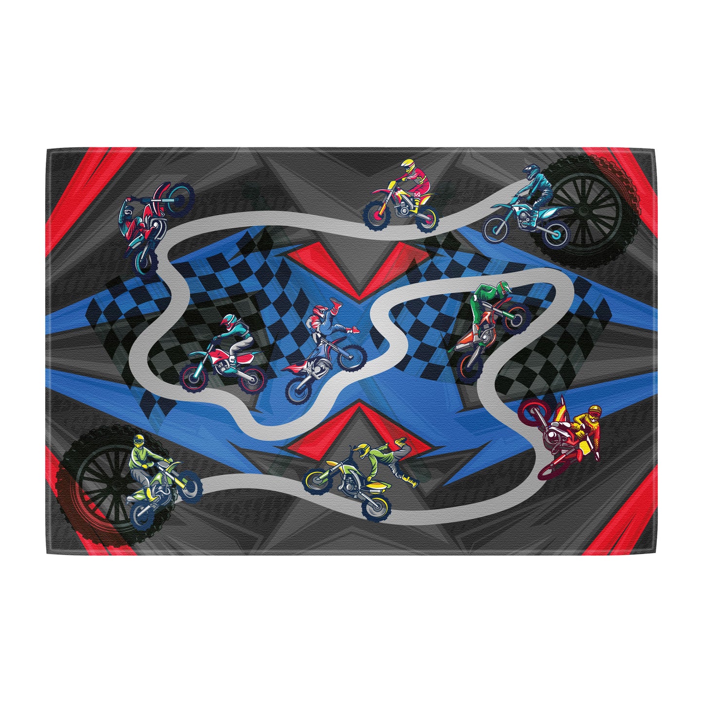 Teppich Motocross