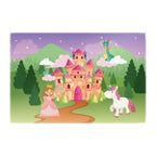 Spielteppich Prinzessinnenschloss fürs Kinderzimmer – rutschfest und waschbar