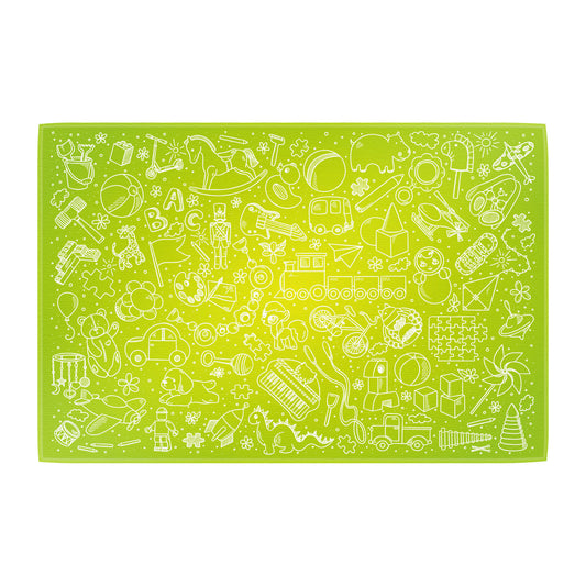 Teppich Spielzeug grün