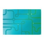 Spielteppich Straßen blau fürs Kinderzimmer – rutschfest und waschbar