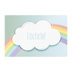 Spielteppich Wolke Regenbogen fürs Kinderzimmer – rutschfest und waschbar