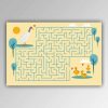 Spielhandtuch Labyrinth-Enten Motiv - upina.de
