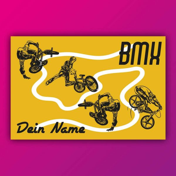 Spielteppich BMX individuell von upina.de