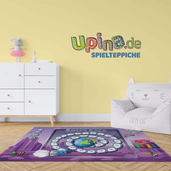 Weltall Spiel Teppich - upina.de