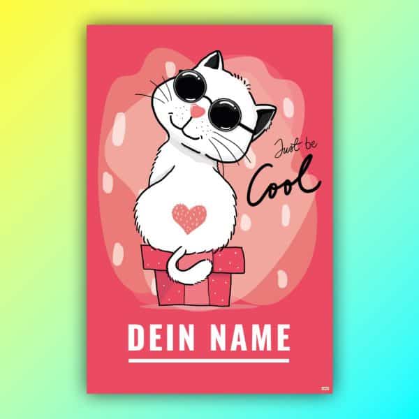 Katze-cool-Individuell